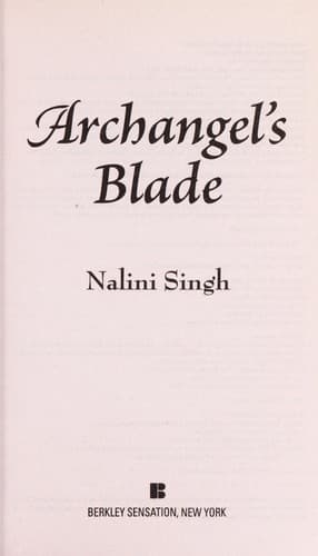 Cover of Archangel's Blade
